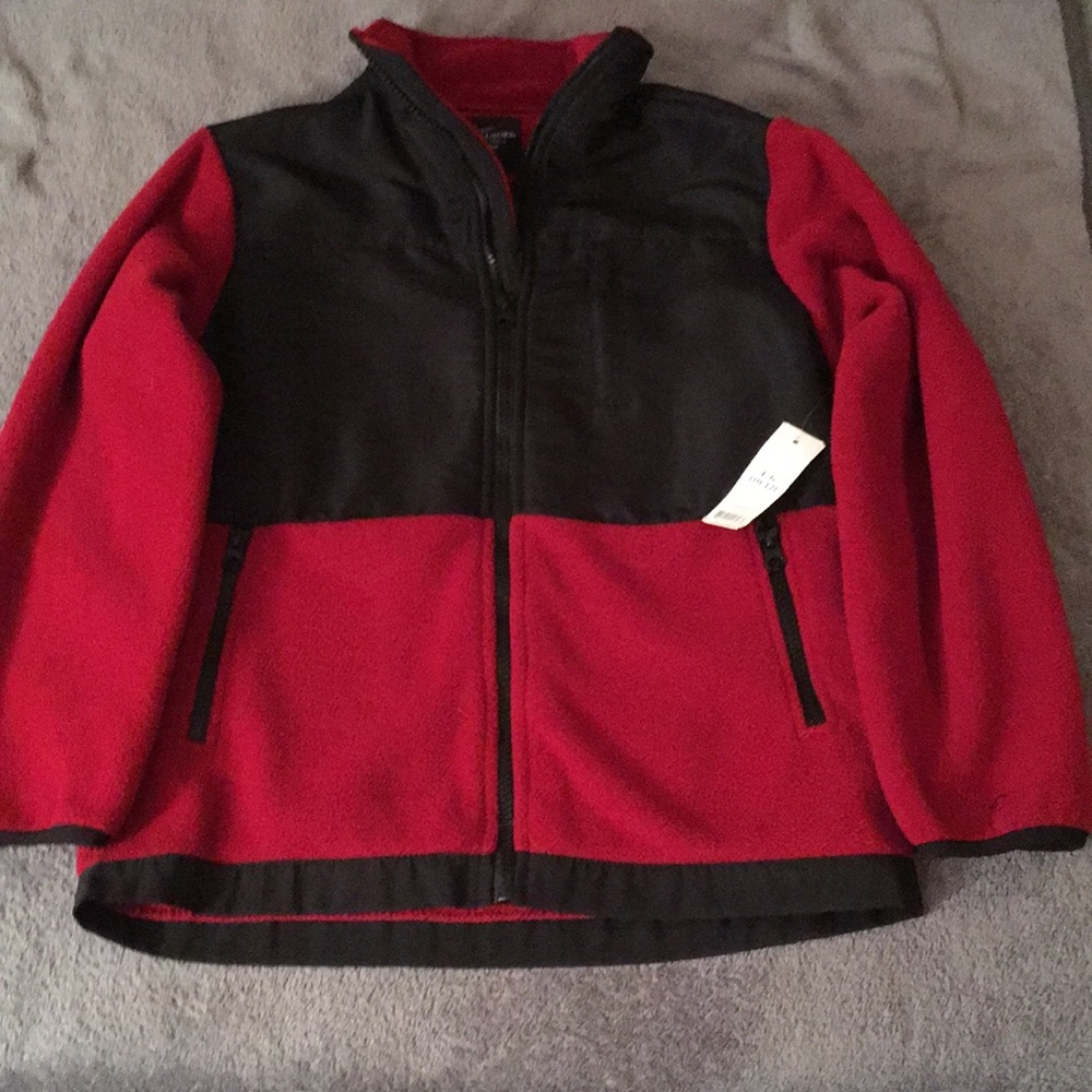 NWT BOYS JACKET FADED GLORY ZIP UP SIZE L10/12